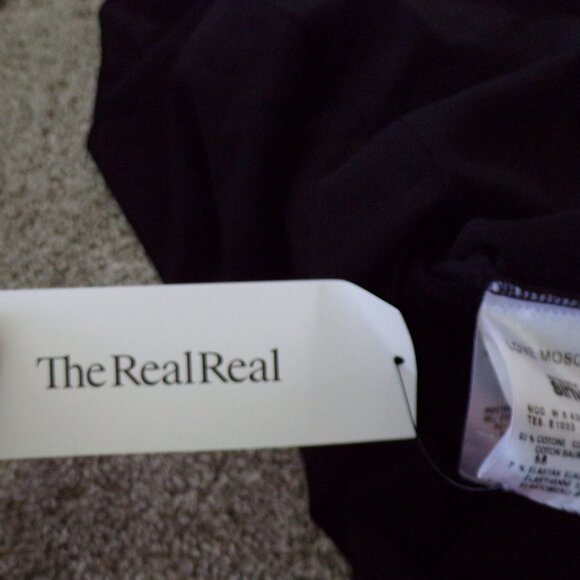 NWT Love Moschino black and gold sequined mini Party dress 6 - Picture 5 of 7